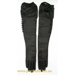 Перчатки женские кожа, подкладка шерсть