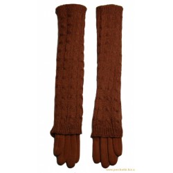 Перчатки женские хлопок, подкладка плюш