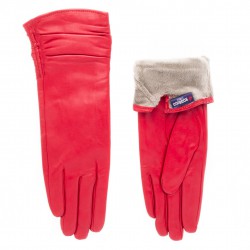 Перчатки женские кожа, подкладка плюш Перчатки женские кожа, подкладка плюш