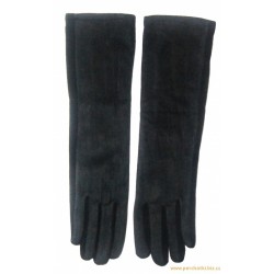 Перчатки женские искусственный замш, подкладка плюш