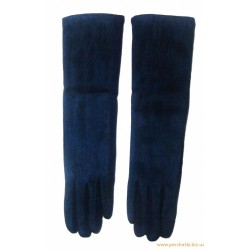 Перчатки женские искусственный замш, подкладка плюш