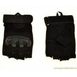 Перчатки без пальцев мужские тактические Перчатки без пальцев мужские тактические