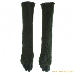 Перчатки женские хлопок, подкладка плюш