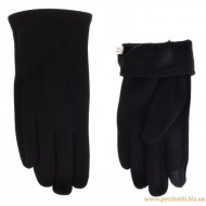 Перчатки для сенсорных экранов мужские хлопок, подкладка плюш