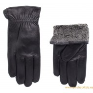 Перчатки мужские кожа, подкладка плюш(барашек)