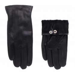 Перчатки для сенсорных экранов мужские кожа, подкладка плюш Перчатки для сенсорных экранов мужские кожа, подкладка плюш