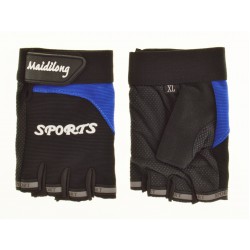 Перчатки без пальцев женские латекс/микрофибра