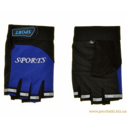 Перчатки без пальцев женские латекс/микрофибра