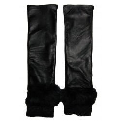 Перчатки женские кожа