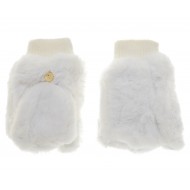 Перчатки без пальцев женские плюш, подкладка плюш