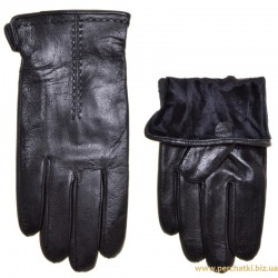 Перчатки для сенсорных экранов мужские кожа, подкладка плюш Перчатки для сенсорных экранов мужские кожа, подкладка плюш