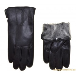 Перчатки для сенсорных экранов мужские кожа, подкладка плюш(барашек) Перчатки для сенсорных экранов мужские кожа, подкладка плюш(барашек)