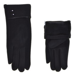 Перчатки женские твид, подкладка плюш