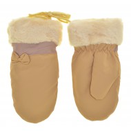 Варежки женские плащевка, подкладка плюш