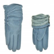 Перчатки женские твид, подкладка плюш