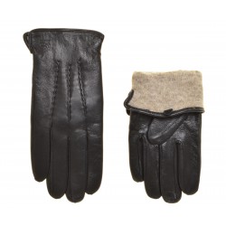 Перчатки для сенсорных экранов мужские кожа(иммитация кожи оленя), подкладка шерсть Перчатки для сенсорных экранов мужские кожа(иммитация кожи оленя), подкладка шерсть