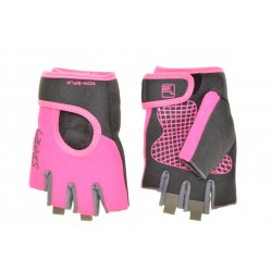 Перчатки женские без пальцев латекс / микрофибра