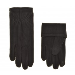 Перчатки для сенсорных экранов мужские твид, подкладка шерсть