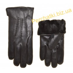 Перчатки для сенсорных экранов мужские кожа, подкладка плюш двойной тонкий Перчатки для сенсорных экранов мужские кожа, подкладка плюш двойной тонкий