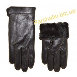 Перчатки мужские кожа, подкладка плюш двойной тонкий Перчатки мужские кожа, подкладка плюш двойной тонкий