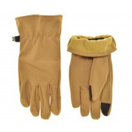 Перчатки для сенсорных экранов мужские softshell, подкладка флис