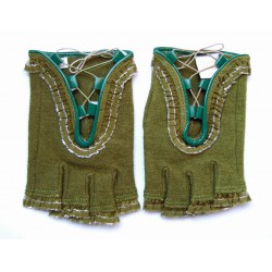 Перчатки без пальцев женские кашемир