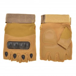 Перчатки без пальцев мужские тактические Перчатки без пальцев мужские тактические