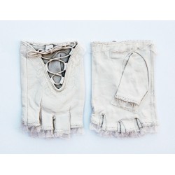 Перчатки без пальцев женские кожа Перчатки без пальцев женские кожа