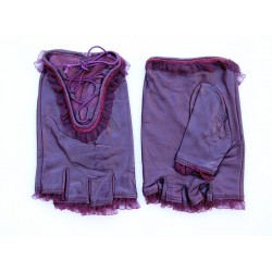 Перчатки без пальцев женские кожа Перчатки без пальцев женские кожа