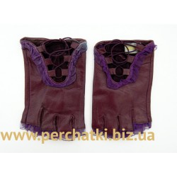 Перчатки без пальцев женские кожа Перчатки без пальцев женские кожа