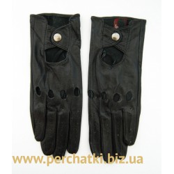 Перчатки женские кожа