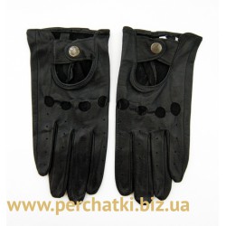 Перчатки женские кожа