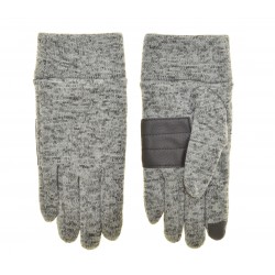 Перчатки для сенсорных экранов мужские полиэстер/хлопок, подкладка флис