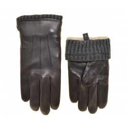 Перчатки мужские кожа(имитация кожи оленя), подкладка шерсть Перчатки мужские кожа(имитация кожи оленя), подкладка шерсть