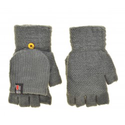 Перчатки без пальцев женские полушерстяные