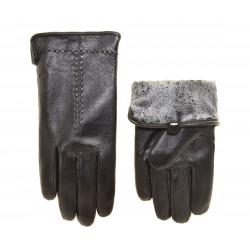 Перчатки для сенсорных экранов мужские кожа, подкладка плюш(барашек) Перчатки для сенсорных экранов мужские кожа, подкладка плюш(барашек)