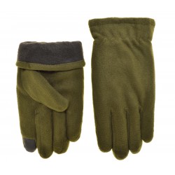 Перчатки для сенсорных экранов мужские флис, подкладка флис двойной Перчатки для сенсорных экранов мужские флис, подкладка флис двойной