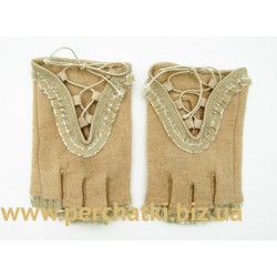 Перчатки без пальцев женские кашемир Перчатки без пальцев женские кашемир