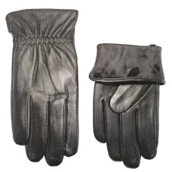 Перчатки мужские кожа, подкладка плюш Перчатки мужские кожа, подкладка плюш