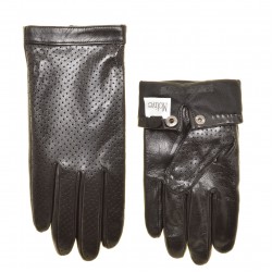 Перчатки мужские кожа, подкладка плюш