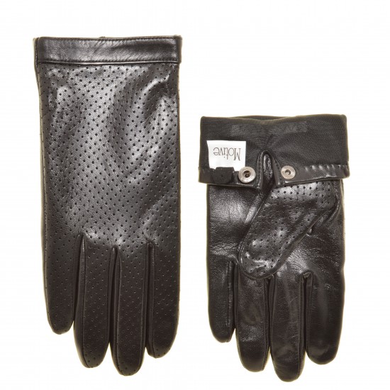 Перчатки мужские кожа, подкладка плюш