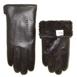 Перчатки мужские кожа, подкладка плюш