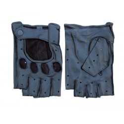 Перчатки без пальцев мужские кожа