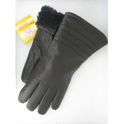 Перчатки женские кожа, подкладка овчина Перчатки женские кожа, подкладка овчина